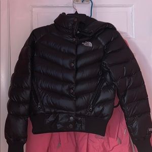 Black North Face Puffer Jacket